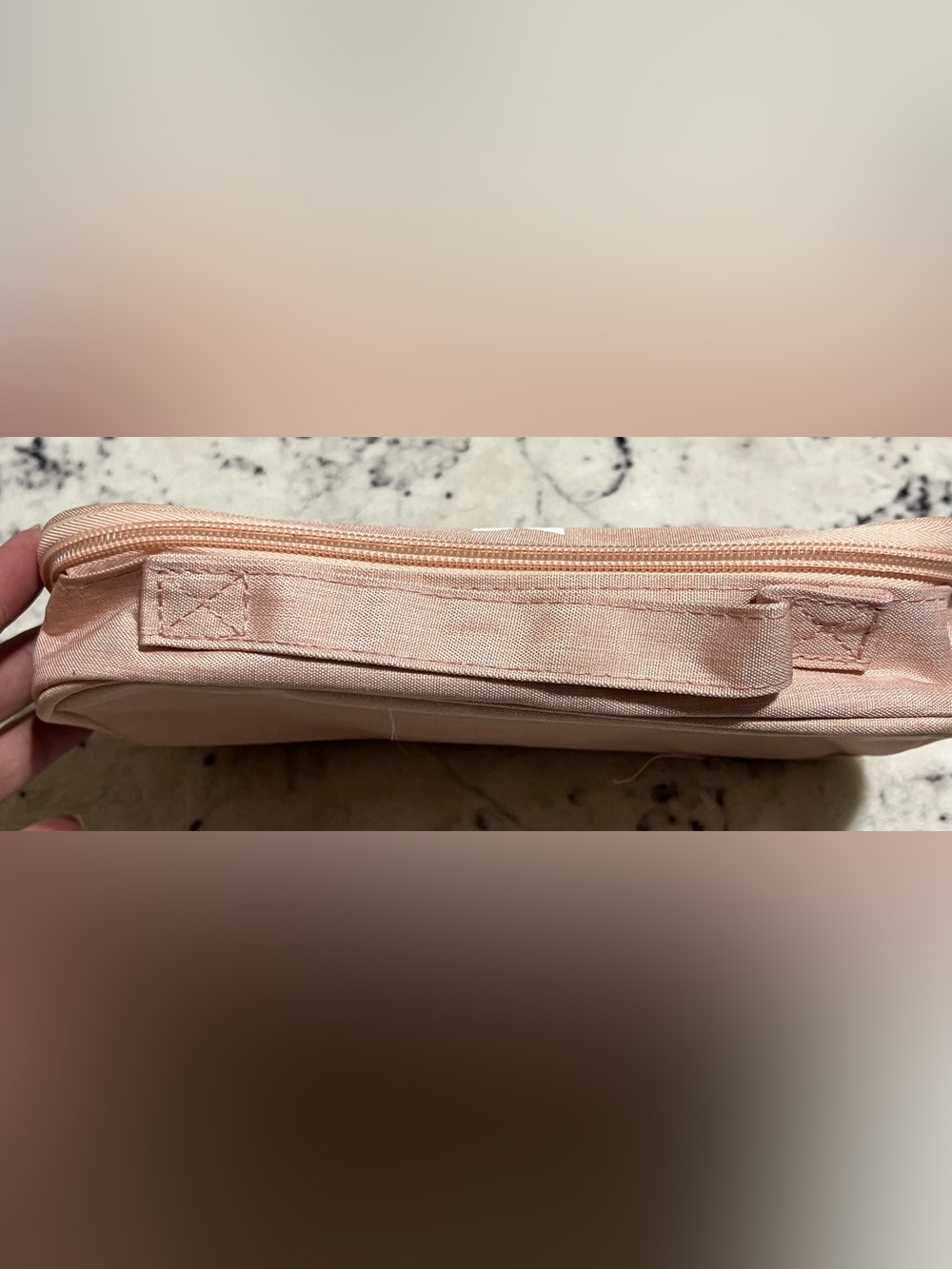 NEW BTS Travel Pouch (soft pink) 9.5in x4in x 2in - Picture 4 of 7